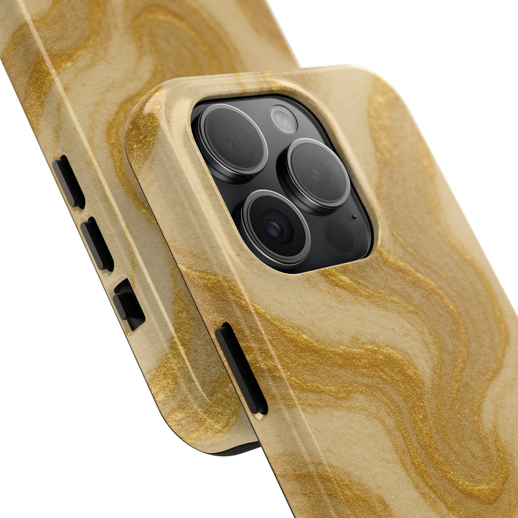 Gold Marble Tough Phone Case