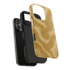 Gold Marble Tough Phone Case