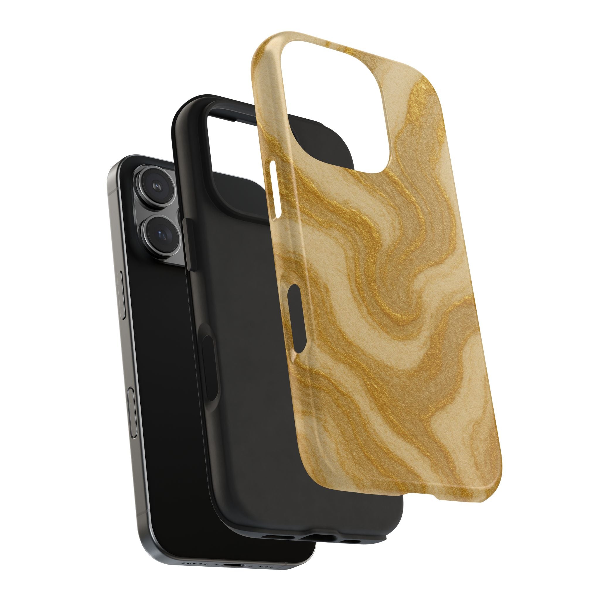 Gold Marble Tough Phone Case