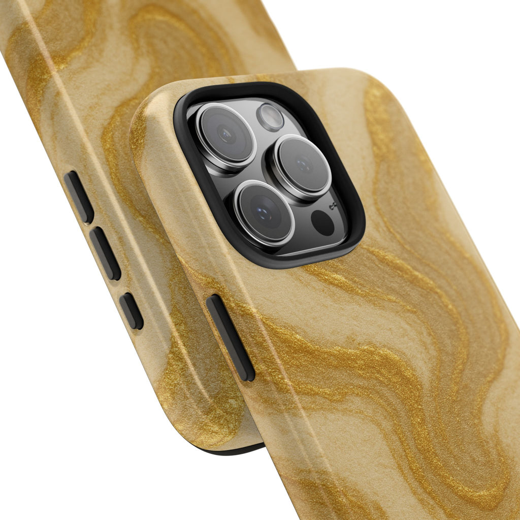 Gold Marble Tough Phone Case