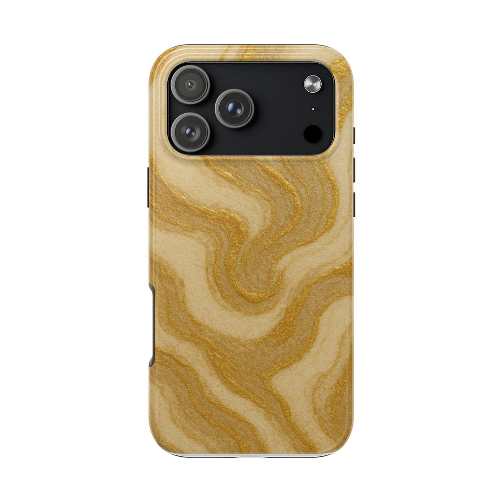 Gold Marble Tough Phone Case
