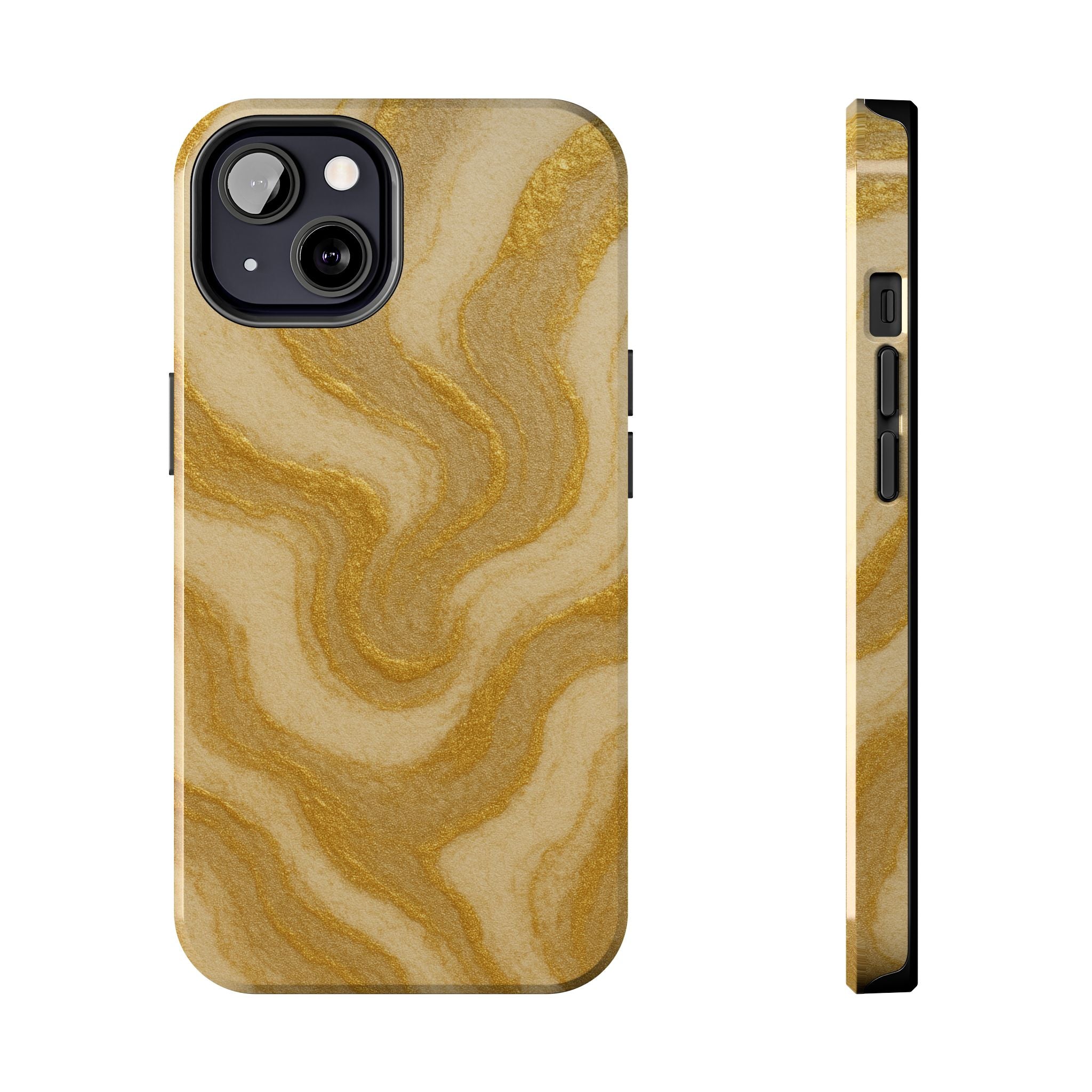 Gold Marble Tough Phone Case