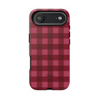 Gingham Red