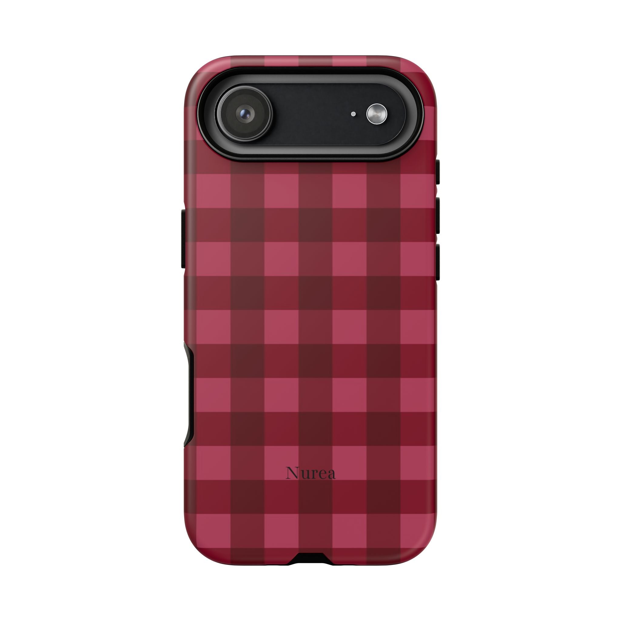 Gingham Red