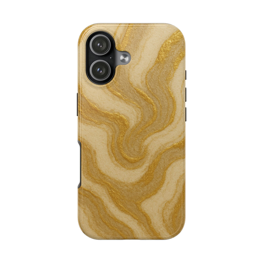 Gold Marble Tough Phone Case