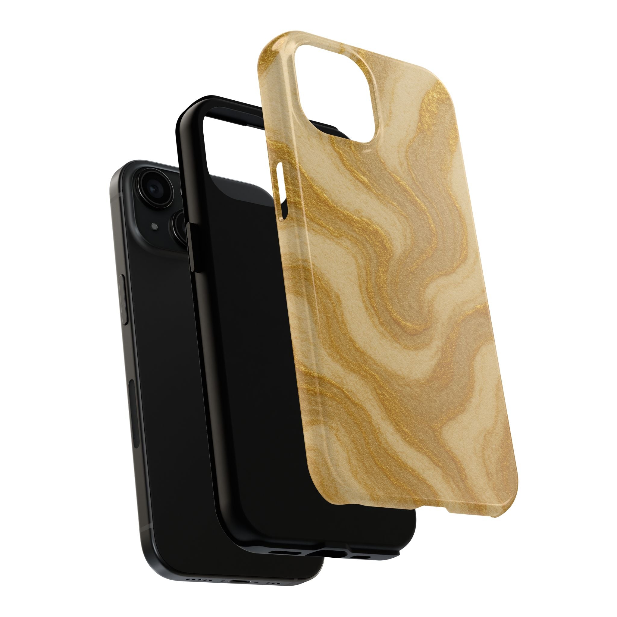 Gold Marble Tough Phone Case