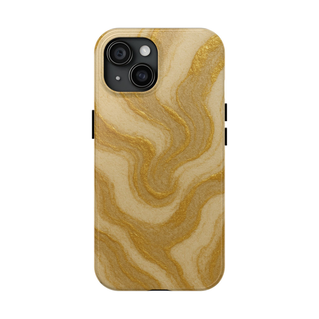 Gold Marble Tough Phone Case