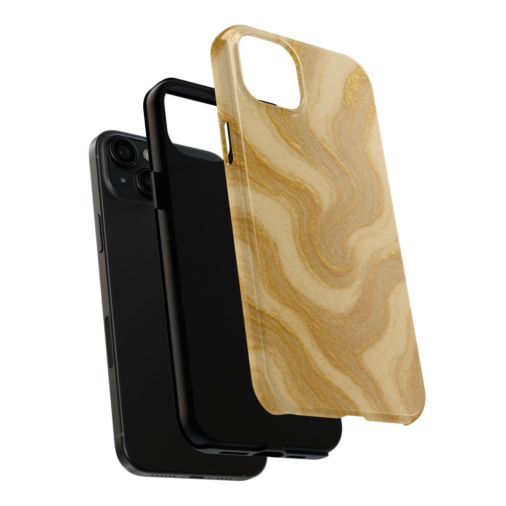 Gold Marble Tough Phone Case