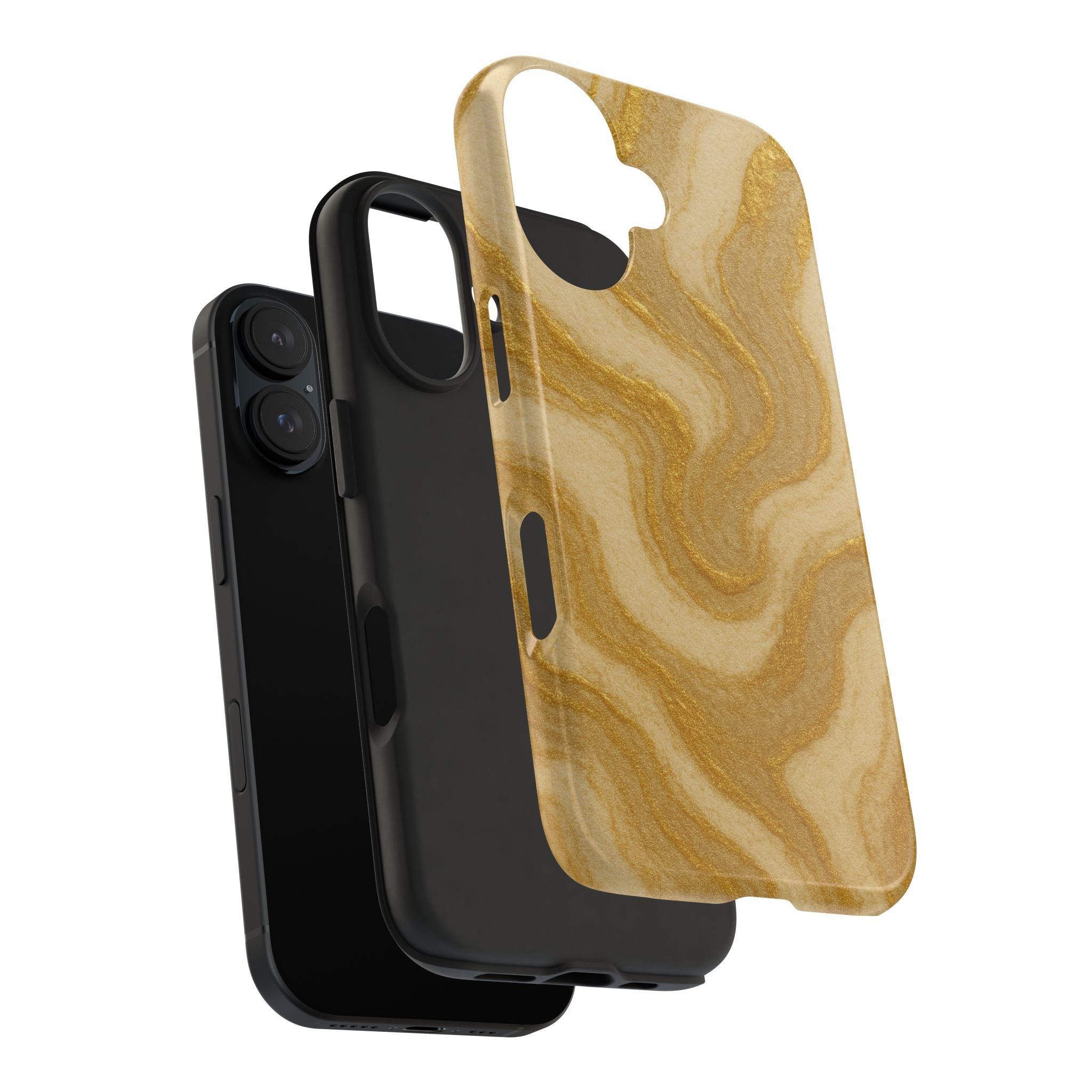 Gold Marble Tough Phone Case
