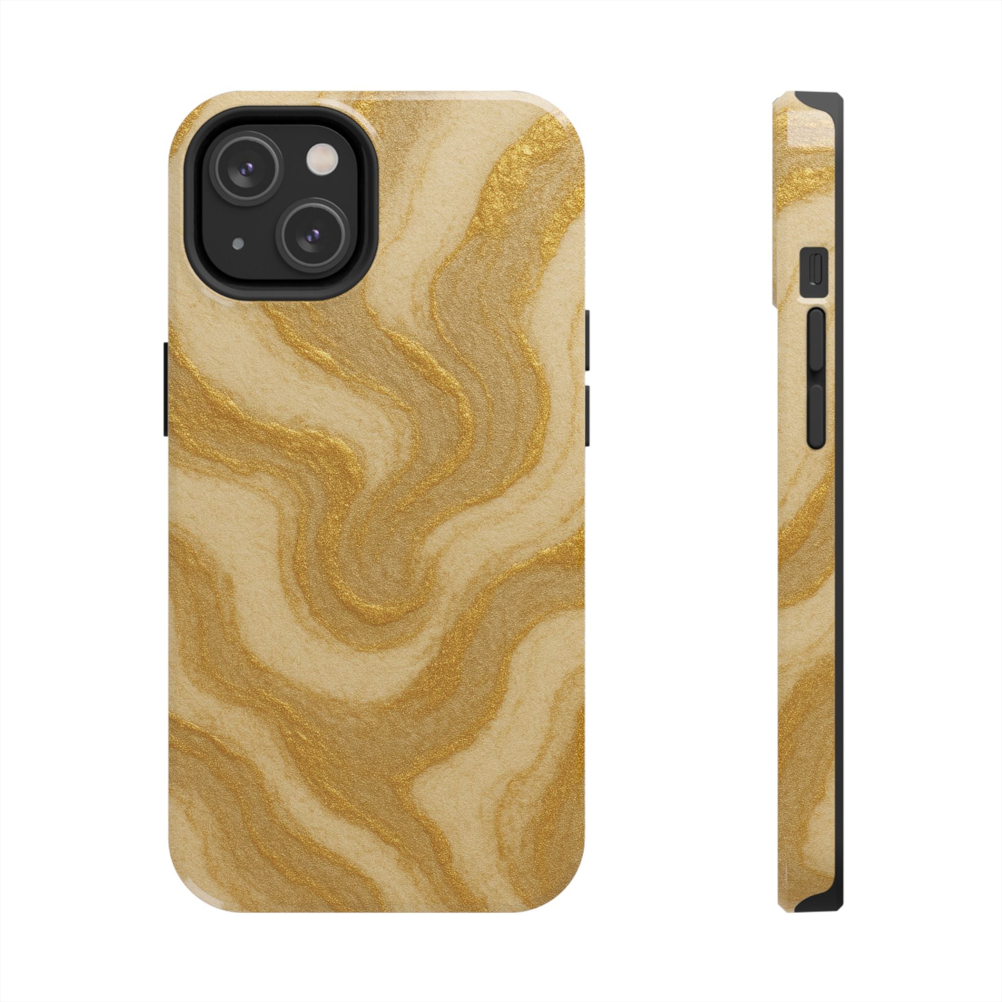 Gold Marble Tough Phone Case