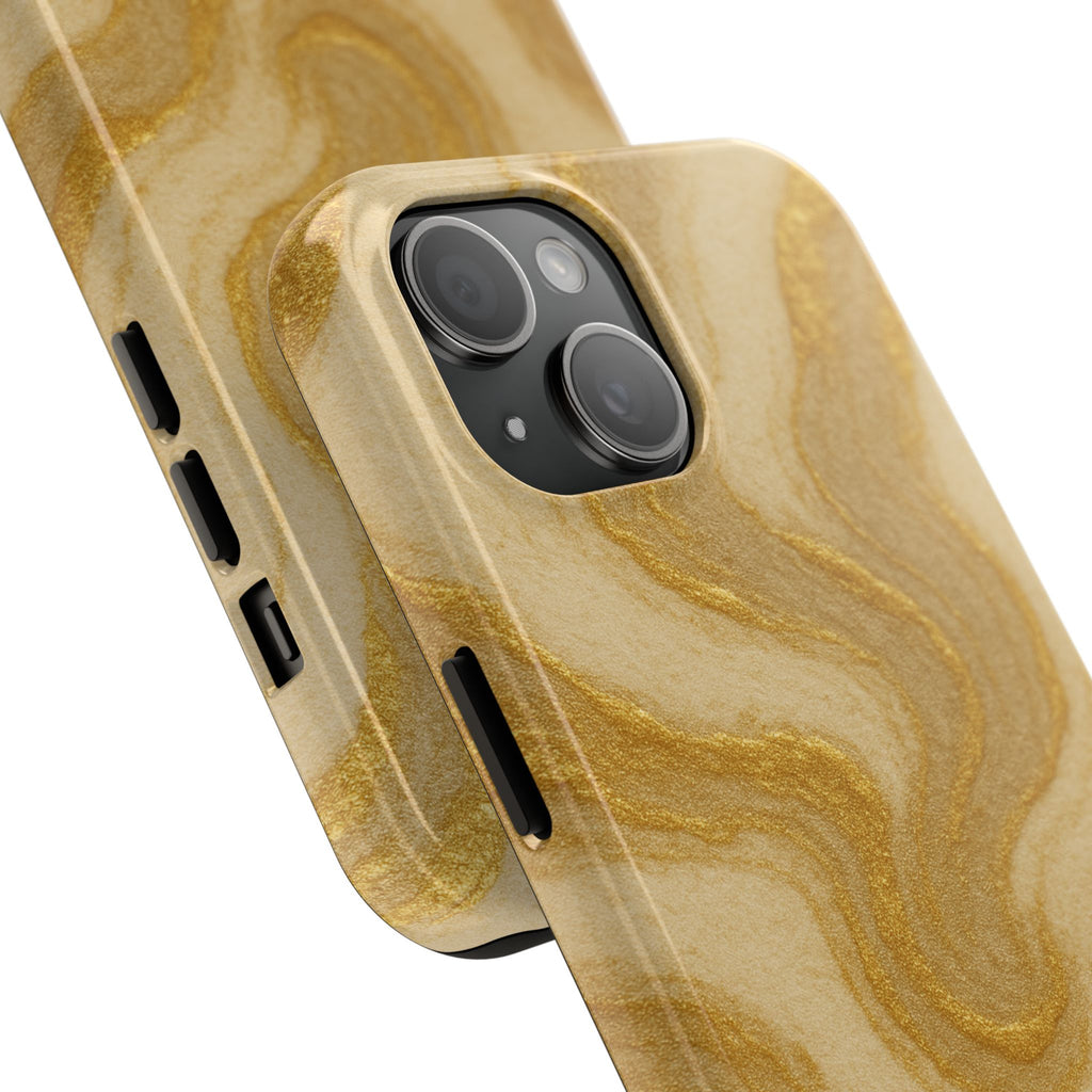 Gold Marble Tough Phone Case