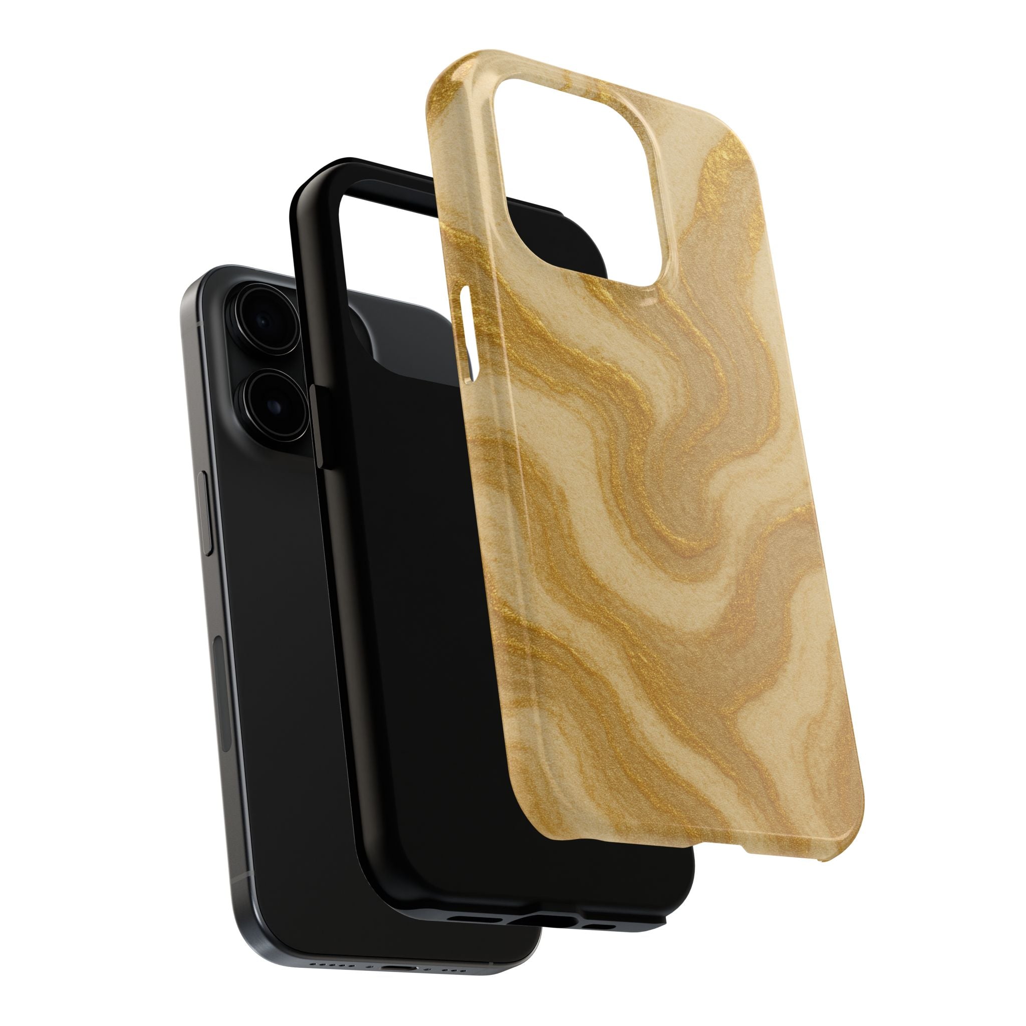 Gold Marble Tough Phone Case