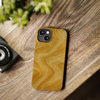 Golden Marble Slim Phone Case